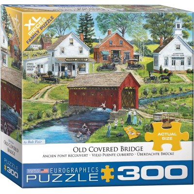 Puzzle Eurographics-8300-5383 XXL Teile - Nostalgische Holzbrücke