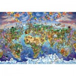 Puzzle  Eurographics-8520-5880 Weltwunder