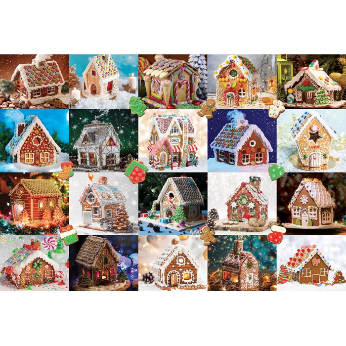 Puzzle Eurographics-8551-5661 Gingerbread House Tin