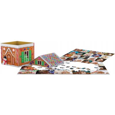 Puzzle Eurographics-8551-5661 Gingerbread House Tin
