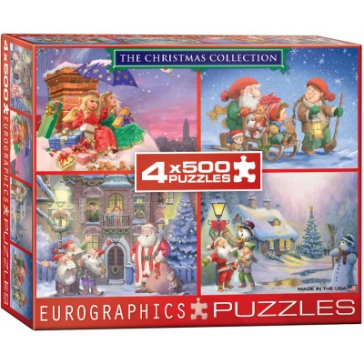 Eurographics-8904-0552 4 Puzzles - The Christmas Collection