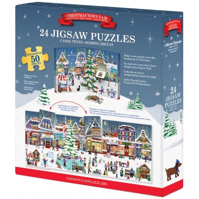 Eurographics-9924-5919 Adventskalender - 24 Puzzles