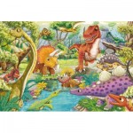   3 Puzzles - Spaß mit den Dinosauriern