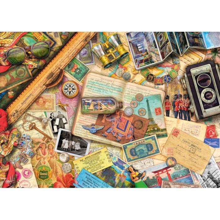 Puzzle   Aufgetischt - Reise-Erinnerungen