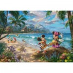 Puzzle   Mickey und Minnie auf Hawaii