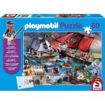 Puzzle  Schmidt-Spiele-56382 Playmobil Pirates