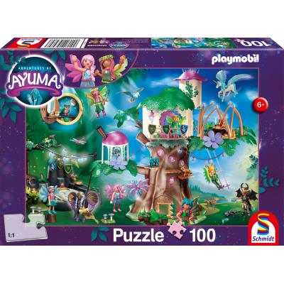 Puzzle Schmidt-Spiele-56480 Ayuma - Der Magische Feenwald