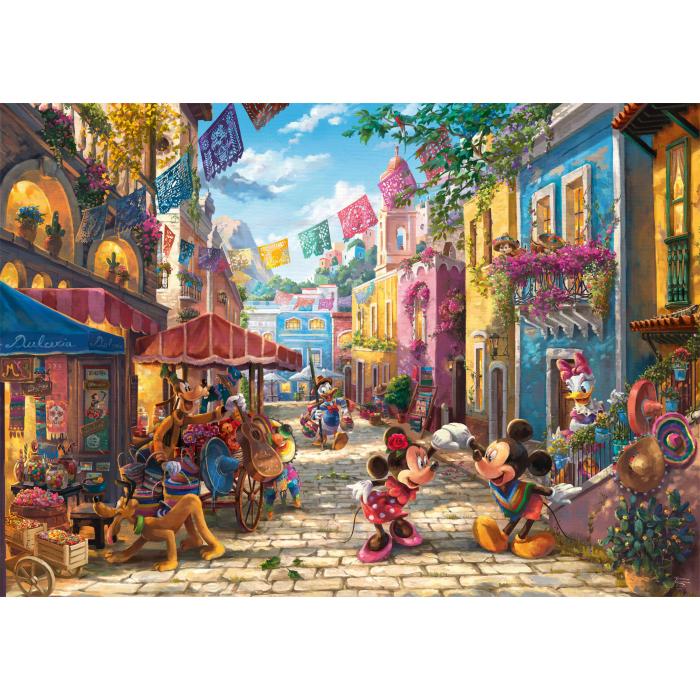 Puzzle  Schmidt-Spiele-57397 Disney, Mickey & Minnie in Mexico