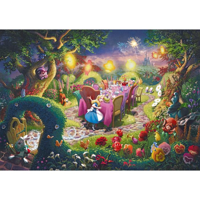 Puzzle  Schmidt-Spiele-57398 Disney, Mad Hatter's Tea Party