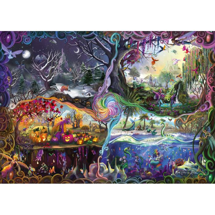 Puzzle  Schmidt-Spiele-57587 Portal der Vier Reiche