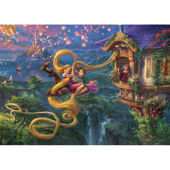 Puzzle  Schmidt-Spiele-58034 Disney - Rapunzel - Neu verföhnt