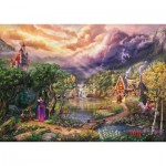 Puzzle  Schmidt-Spiele-58037 Disney, Schneewittchen und die Königin