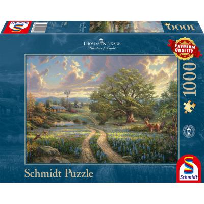 Puzzle Schmidt-Spiele-58461 Thomas Kinkade: Country Living