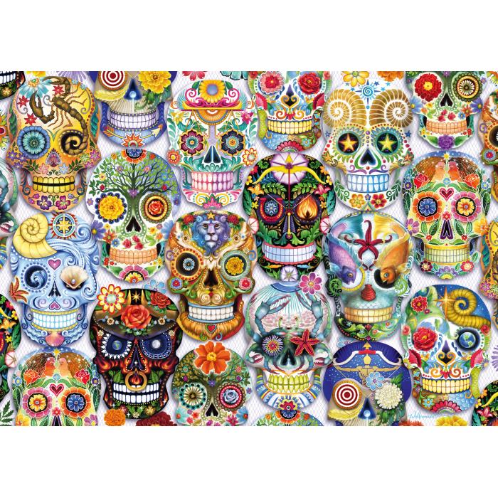 Puzzle  Schmidt-Spiele-58995 La Catrina