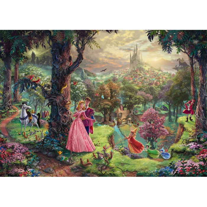 Thomas Kinkade - Disney, Dornröschen