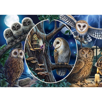 Puzzle Schmidt-Spiele-59667 Owls