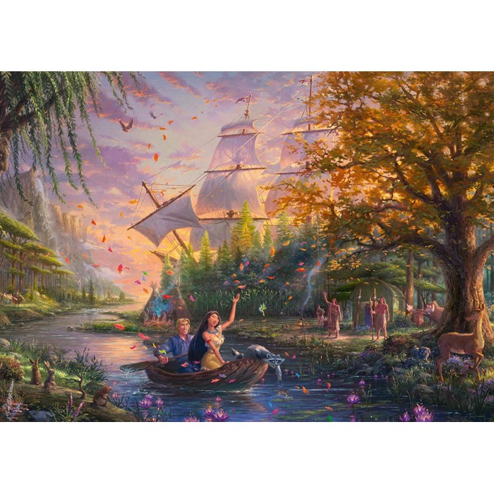 Thomas Kinkade - Disney - Pocahontas