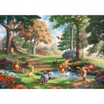 Puzzle  Schmidt-Spiele-59689 Thomas Kinkade - Disney - Winnie The Pooh