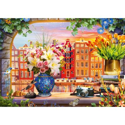 Puzzle Schmidt-Spiele-59771 Besuch in Amsterdam