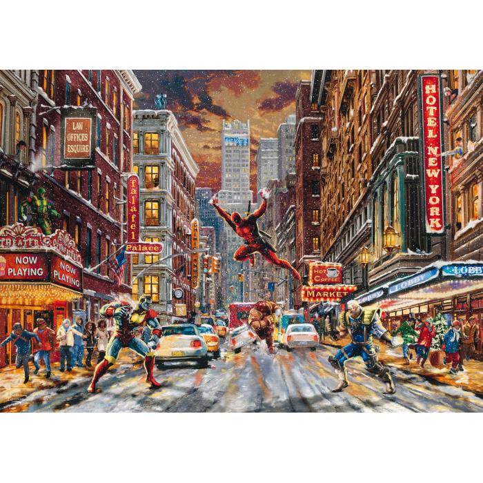 Puzzle Schmidt-Spiele-59959 Deadpool, Snow Day