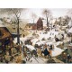 Puzzle aus handgefertigten Holzteilen - Brueghel: Volkszählung zu Bethlehem