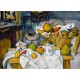 Puzzle aus handgefertigten Holzteilen - Paul Cézanne: Stilleben