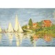 Puzzle aus handgefertigten Holzteilen - Claude Monet