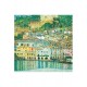 Puzzle aus handgefertigten Holzteilen - Gustav Klimt: Malcesine am Gardasee