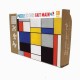 Puzzle aus handgefertigten Holzteilen - Mondrian - Composition 123