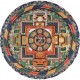Puzzle aus handgefertigten Holzteilen - Vajrabhairava Mandala aus Tibet