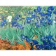 Puzzle aus handgefertigten Holzteilen - Van Gogh: Iris