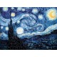 Puzzle aus handgefertigten Holzteilen - Vincent van Gogh: Sternennacht