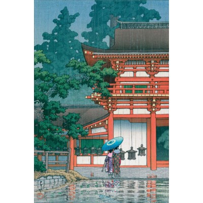 Puzzle-Michele-Wilson-A1284-350 Handgeschnittenes Holzpuzzle - Kasuga Taisha Shrine