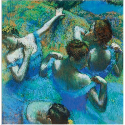 Puzzle-Michele-Wilson-A181-350 Holzpuzzles - Edgar Degas: Blaue Tänzerinnen