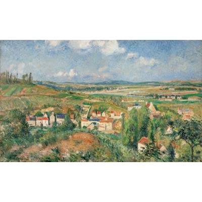 Puzzle-Michele-Wilson-A470-1200 Holzpuzzle - Camille Pissarro - L'Hermitage en été
