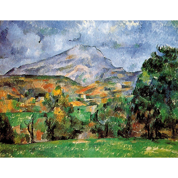  Puzzle-Michele-Wilson-A882-650 Handgeschnittenes Holzpuzzle - Sainte Victoire Mountain