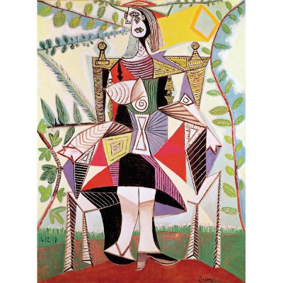 Puzzle-Michele-Wilson-A920-150 Puzzle aus handgefertigten Holzteilen - Picasso: Frau im Garten