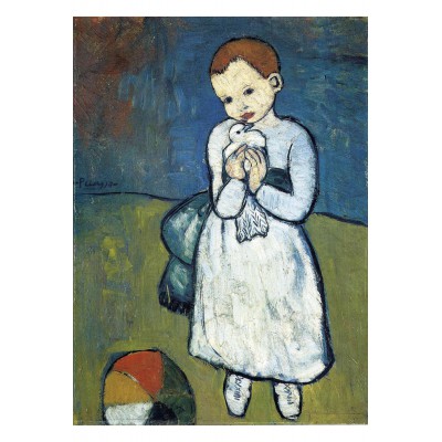 Puzzle Puzzle-Michele-Wilson-W165-24 Pablo Picasso: Kind mit Taube