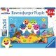 2 Puzzles - Baby Shark and Family
