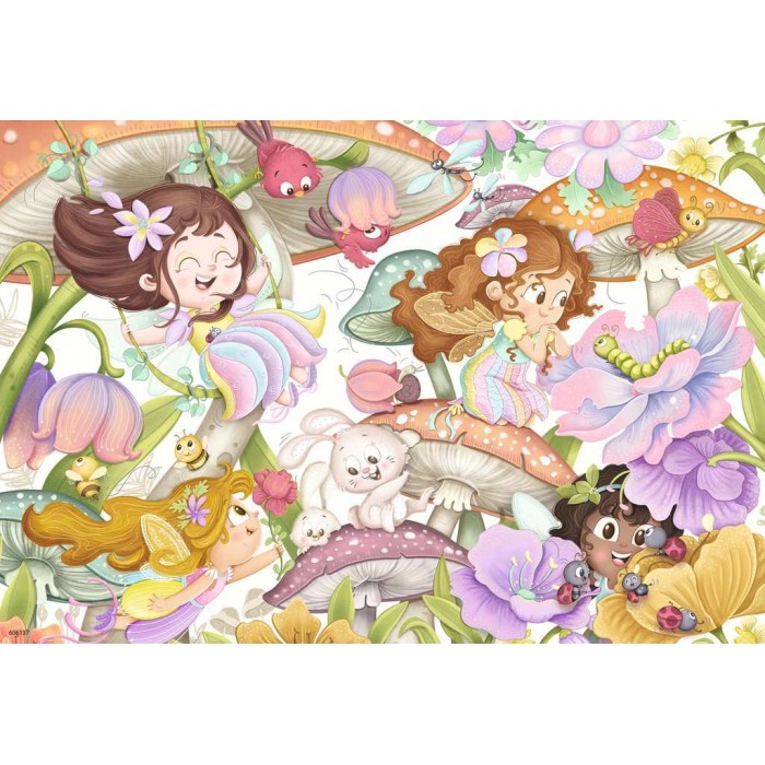   2 Puzzles - Feen und Meerjungfrauen