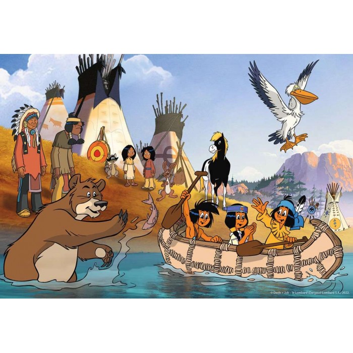   2 Puzzles - Yakari und Freunde