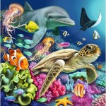   3 Puzzles - Bezaubernde Unterwasserwelt