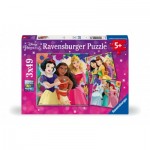   3 Puzzles - Girl Power - Disney Prinzessinnen