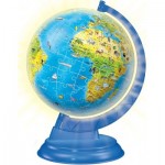   3D Puzzle - Globus Weltkarte auf Deutsch