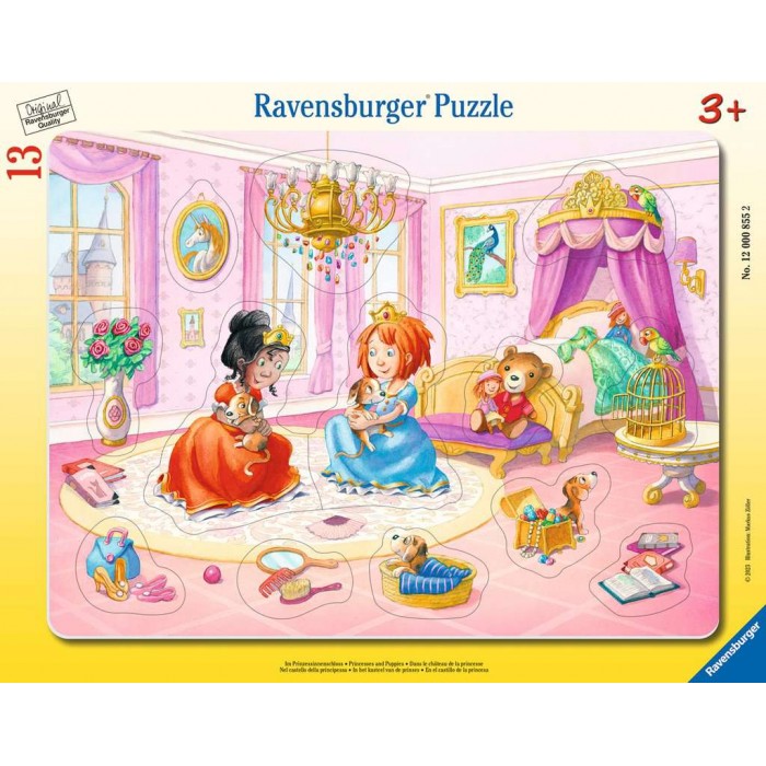   Rahmenpuzzle - Im Prinzessinenschloss