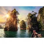 Puzzle  Ravensburger-00001 Nature Edition No 15 - Three Rocks in Cheow, Thailand