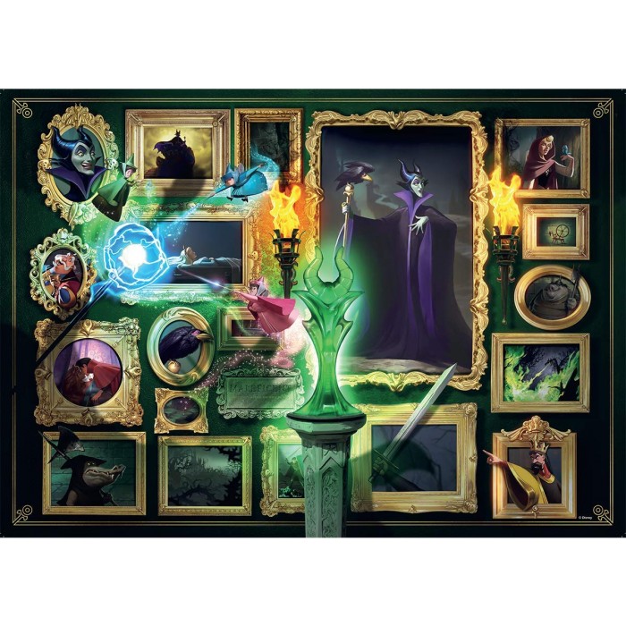 Puzzle  Ravensburger-00037 Disney Villainous