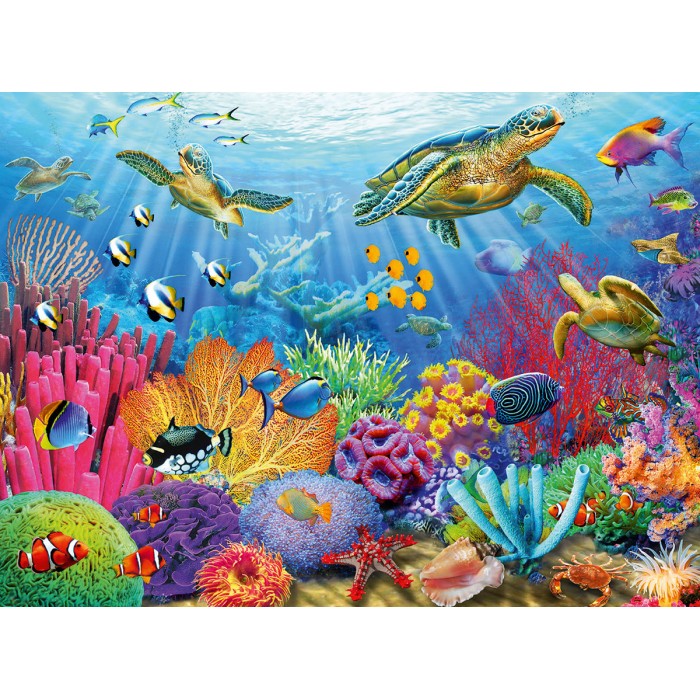Puzzle Ravensburger-00197 Tropische Gewässer