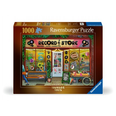 Puzzle Ravensburger-00250 Vinylladen