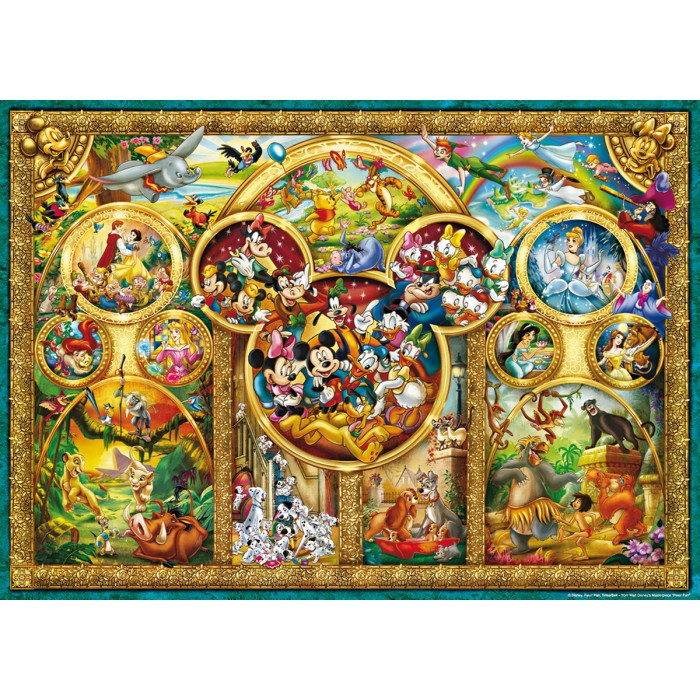 Puzzle Ravensburger-00469 Die schönsten Disney Themen